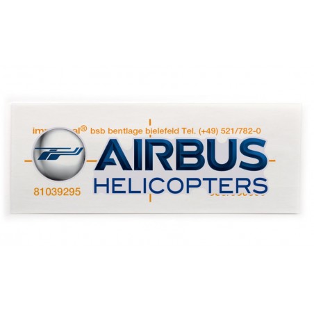 Pegatina Airbus Helicopter azul
