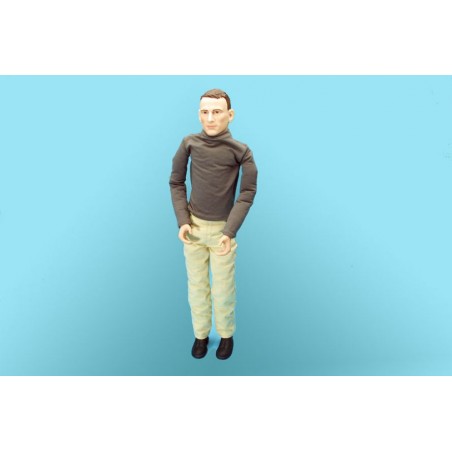 Pilot William 1:4, green long sleeve +  trousers