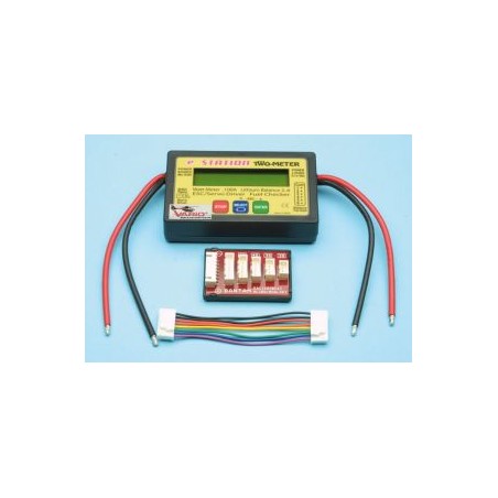 Dispositivo de medición de voltaje / probador de batería / servo tester