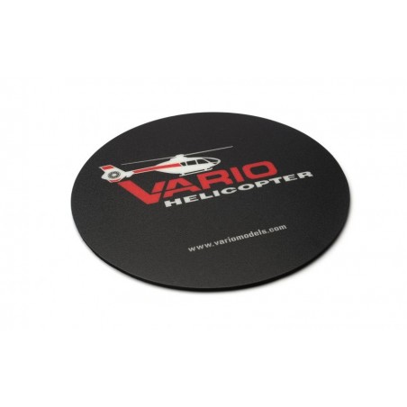 Mouse pad with helicopter emblem