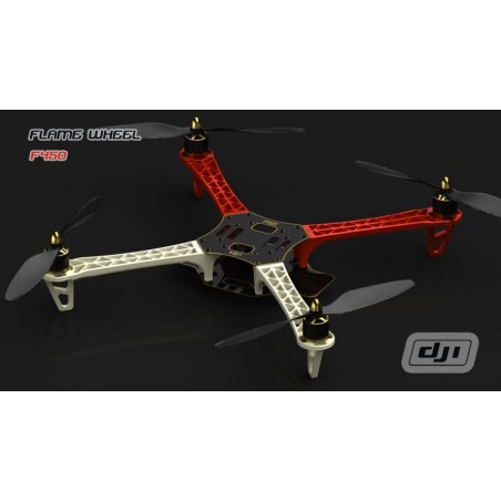 Quadrocopter Bausatz DJI FLAME WHEEL F450 ø 450mm - parts