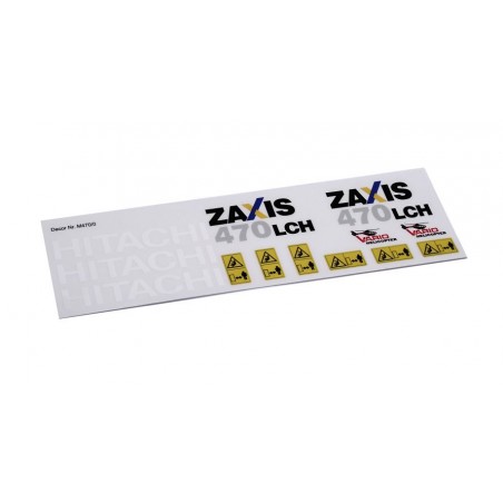 Decal set Hitachi Zaxis 470