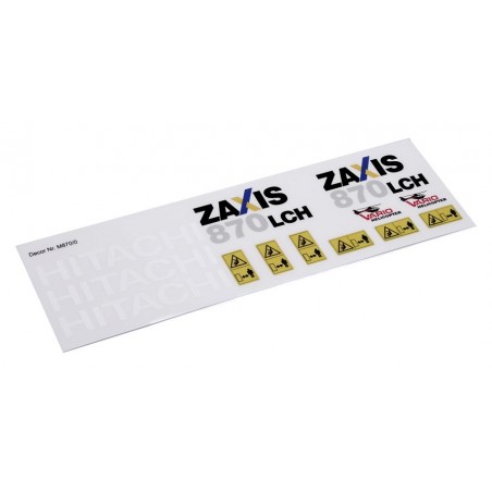 Decal set Hitachi Zaxis 870