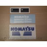 Set de pegatinas para Komatsu D65
