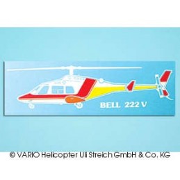 Autoaufkleber Bell 222...