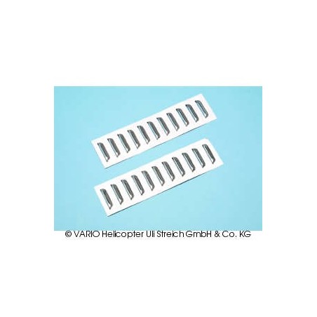 Ventilation slots, 25 x 95 mm