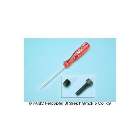 Allen key screwdriver M 2.5