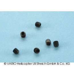 Tornillo prisionero M 3 x 3 flat