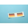 Conjunto grande de bandera de Alemania (pegatina)