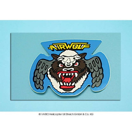 Pegatina emblema AIRWOLF