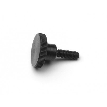 Tornillo moleteado M 4 rosca exterior