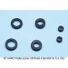 Rubber grommets, assortment