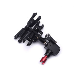 Rotor de cola 4 palas en X Bell429, eje 6 mm