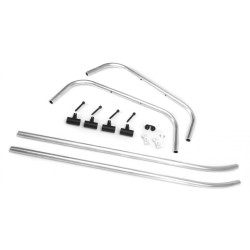 Skid landing gear for big Jet Ranger