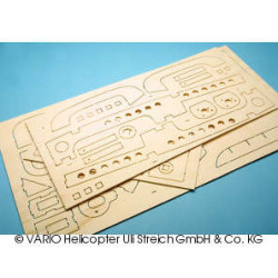 Set de maderas big Jet Ranger 1:6