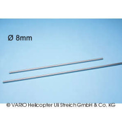 Tubo de transmision 8mm, en 2 partes