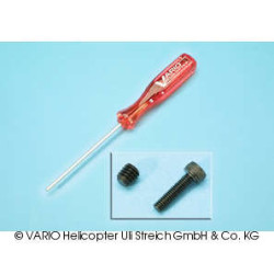 Allen key screwdriver M 2.5