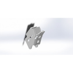 Montaje de estribo trasero x2 1: 4