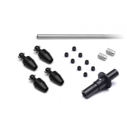 Sistema de tranmsion de cola con Cardan