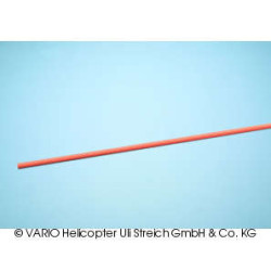 Tubo de PVC 3.0 x 2.0 x 980 mm, red