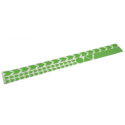 Markierungsdecor grün