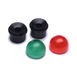 Lamp sockets, red - green, 10 - 20 mm