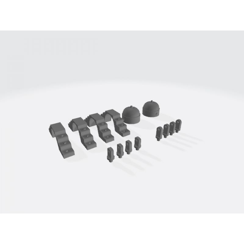 Accesorios tren de aterrizaje UH 1:6