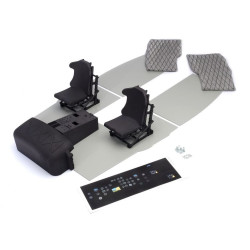 Cabina detallada Bell UH / 212 / 412 1:6