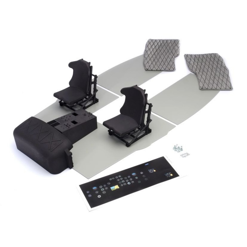 Cabina detallada Bell UH / 212 / 412 1:6