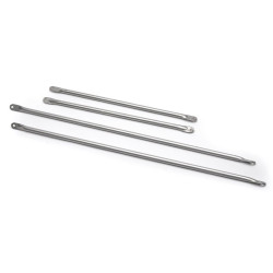 Conjunto de puntales de acero inoxidable 2x2 piezas de 1,80 m Lama