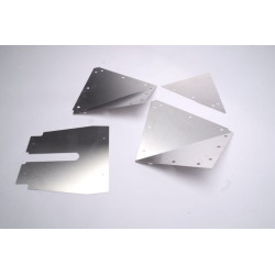 Placas de cubierta 4 partes Lama de 1,80 m