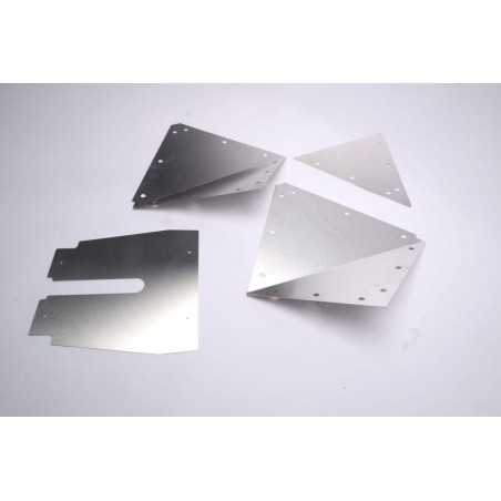 Placas de cubierta 4 partes Lama de 1,80 m