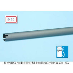 Tail boom 20 x 0.8 x 810 mm, titanium