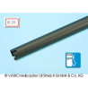 Tube AC 25 x 0,8 x 910 mm, noir