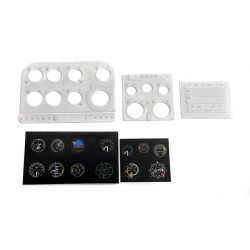 Pannello Cockpit dettagliato, LAMA