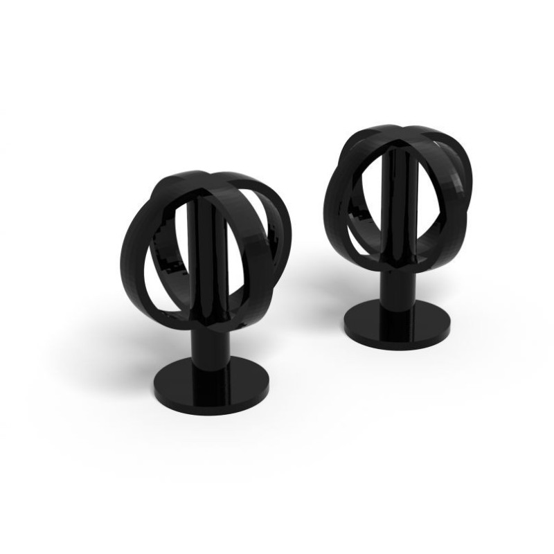 Antena de comunicaciones satelitales x2