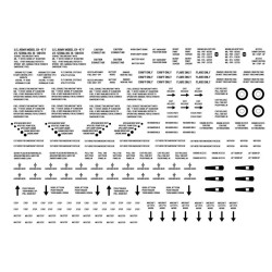 Transferencia húmeda de arco decorativo Chinook XL
