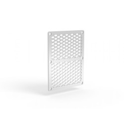 Parrilla de ventilación con cúpula trasera negra 1:7,5