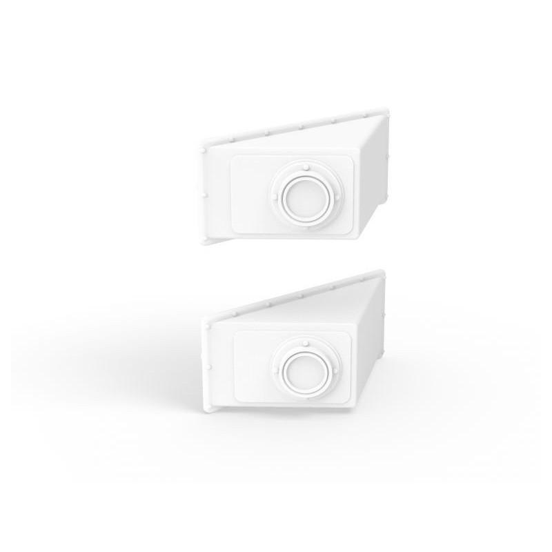 Sensor EWS cúpula trasera negra x2 1:7.5