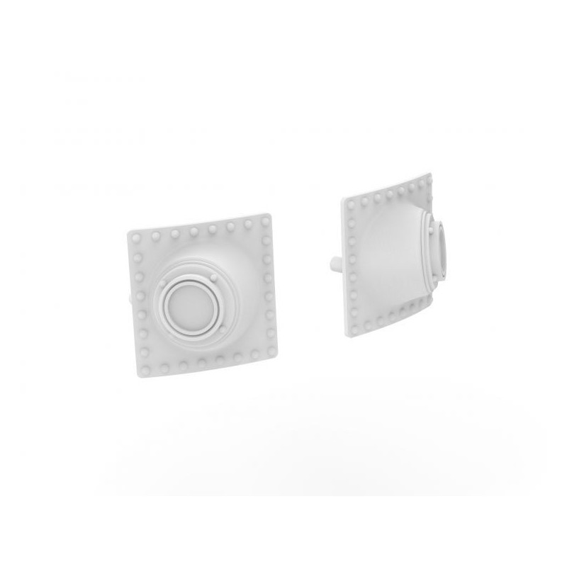 Sensores de alerta de misiles Cúpula frontal x2 1:7,5