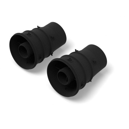 Salidas de turbina x2 1:7,5