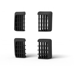 Entradas de aire de la turbina x4 1:7,5