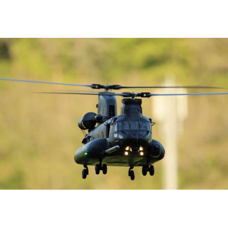 Kit de fuselaje eléctrico Chinook 1:7.5 que incluye mecanismo tándem