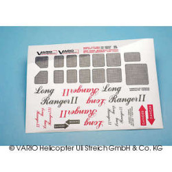 Foglio per decalcomanie Long Ranger II