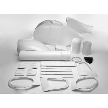 Piezas de fuselaje de PRFV: MD 520 N para turbina Pahl