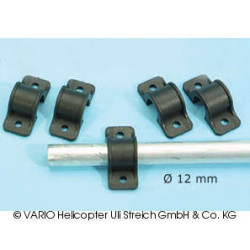 Skid clamp 12 mm ∅, GRP