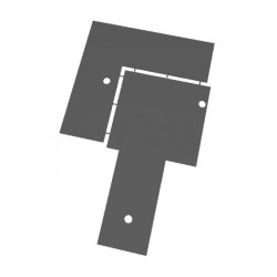 Placa de piso para el asiento del piloto li+re