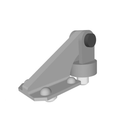 Nose compartment door hinges x2