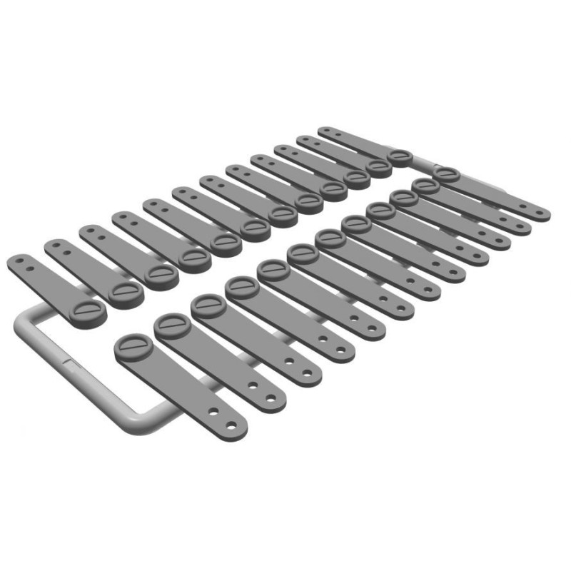 Bloqueos de tapa trasera x24