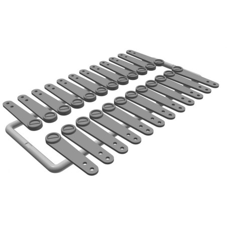 Bloqueos de tapa trasera x24